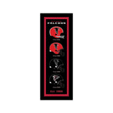 Atlanta Falcons<br>Helmet Heritage Print