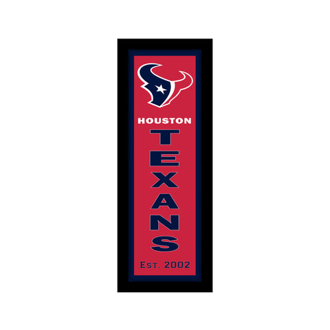 Houston Texans<br>Logo Heritage Print