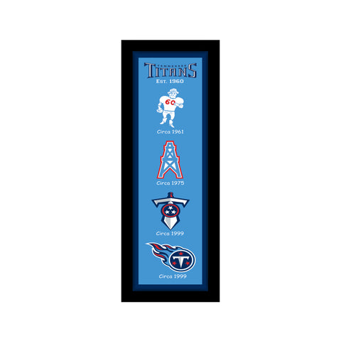 Tennessee Titans<br>Logo Heritage Print