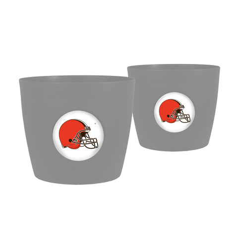 Cleveland Browns<br>Button Pot - 2 Pack