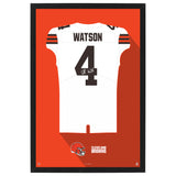 Cleveland Browns<br>Deshaun Watson Jersey Print