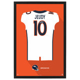 Denver Broncos<br>Jerry Jeudy Jersey Print