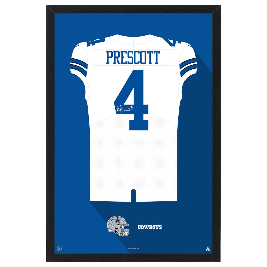Dallas CowboysDak Prescott Jersey Print For The Deep Rooted Fan