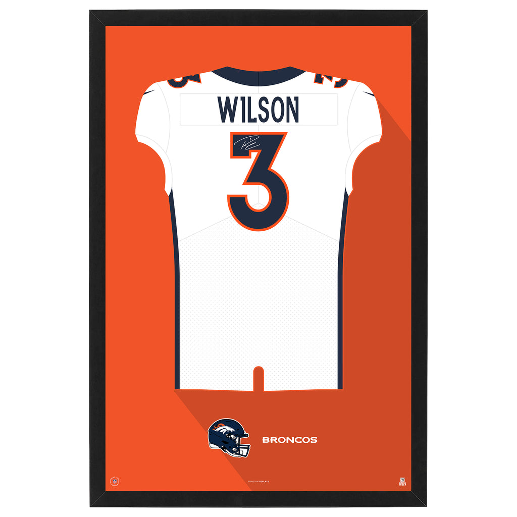 Denver BroncosRussell Wilson Jersey Print - For The Deep Rooted