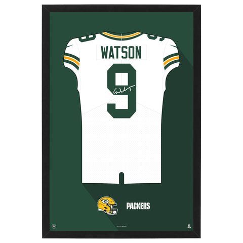 Green Bay Packers<br>Christian Watson Jersey Print