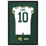 Green Bay Packers<br>Jordan Love Jersey Print
