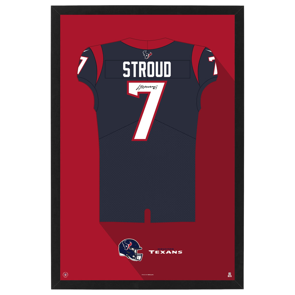 Houston TexansCj Stroud Jersey Print - For The Deep Rooted Fan! –  Sporticulture