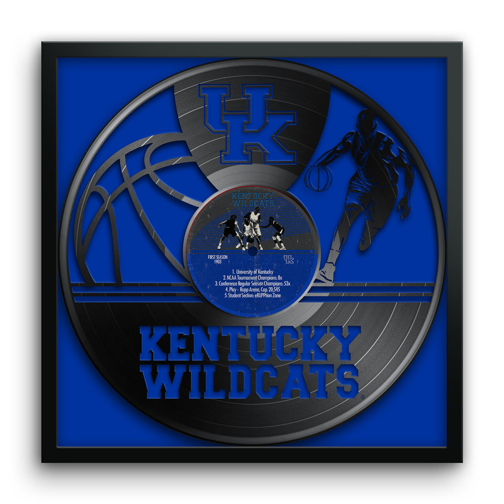 UK Kentucky Wildcats Keychain Key Ring - Royal Blue