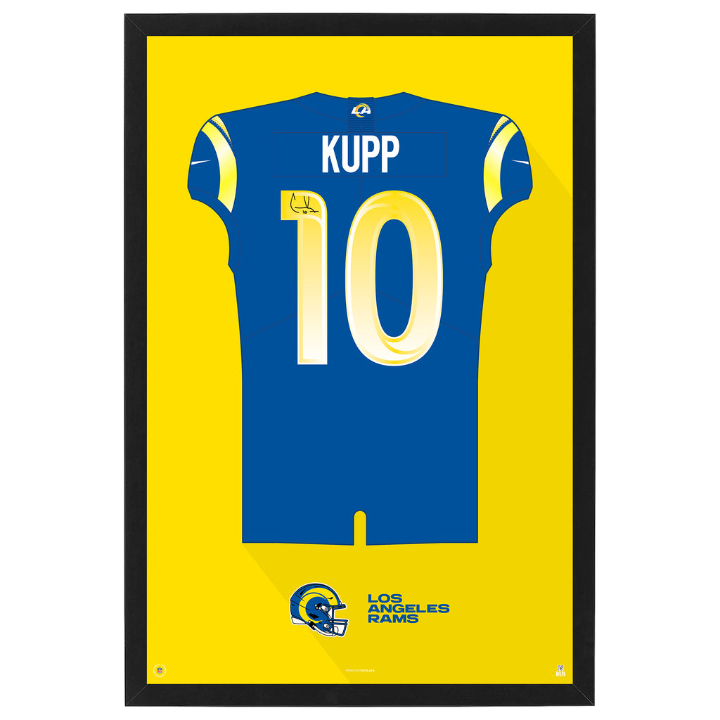 Los Angeles RamsCooper Kupp Jersey Print - For The Deep Rooted Fan