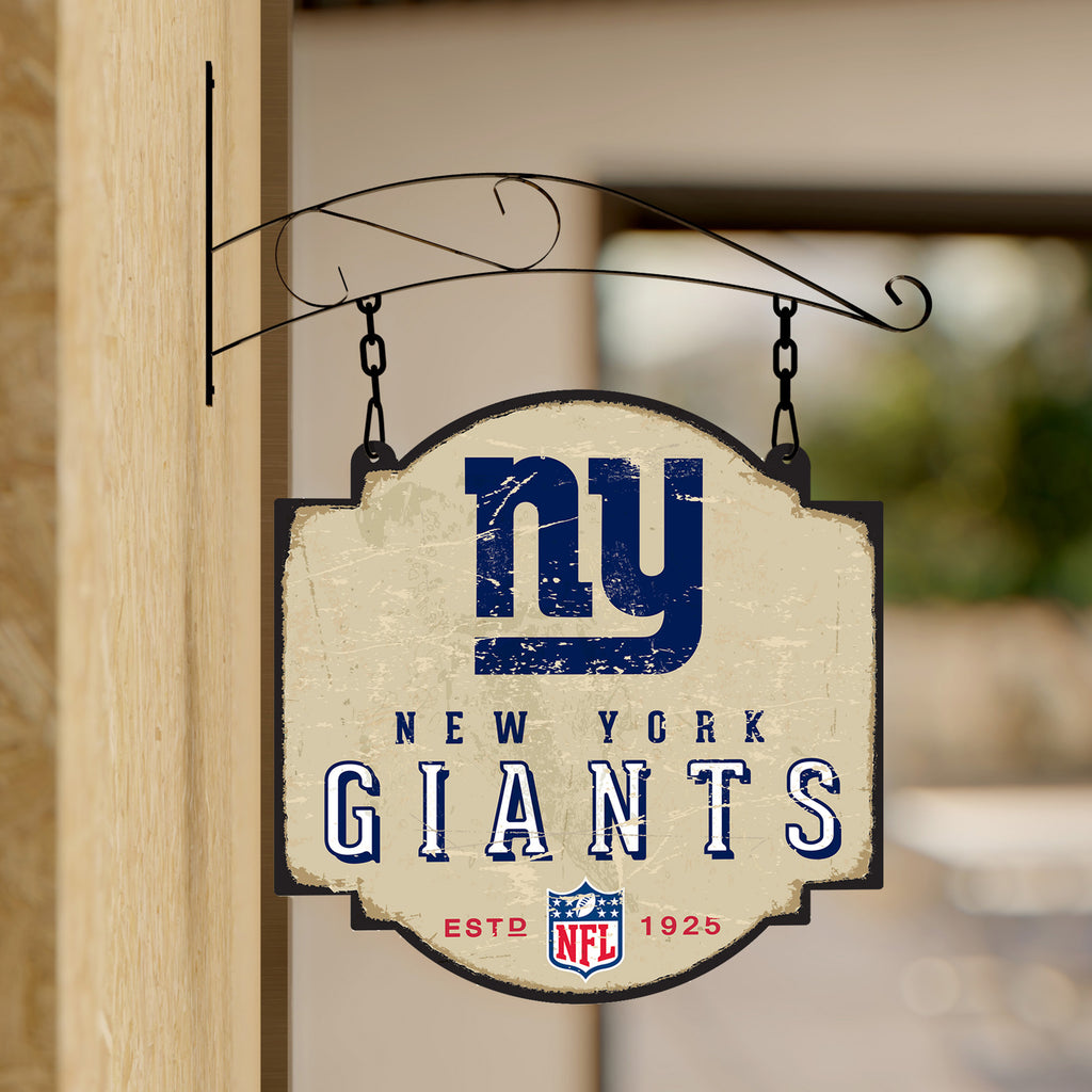 New York Giants Metal Tavern Wall Art For The Deep Rooted Fan