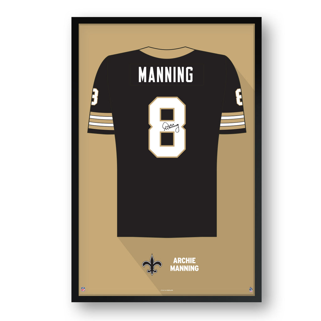 Game Jersey Archie Manning Saints Jersey New Orleans SaintsArchie
