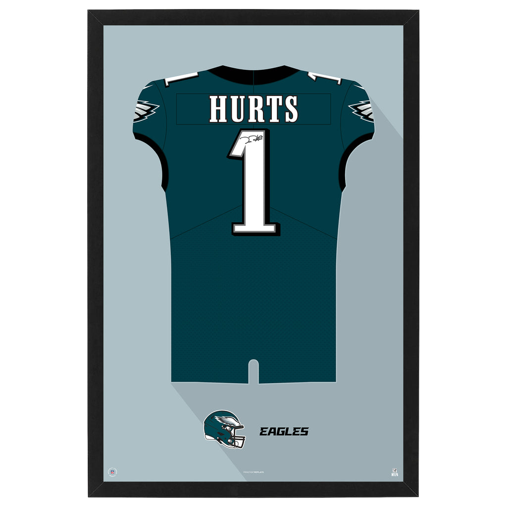 Philadelphia EaglesJalen Hurts Jersey Print - For The Deep Rooted