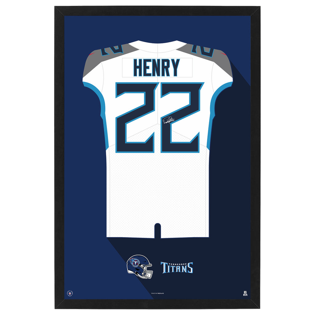 Tennessee Titans Derrick Henry Jersey Print Team Color / Medium - 19.5x25 | Sporticulture