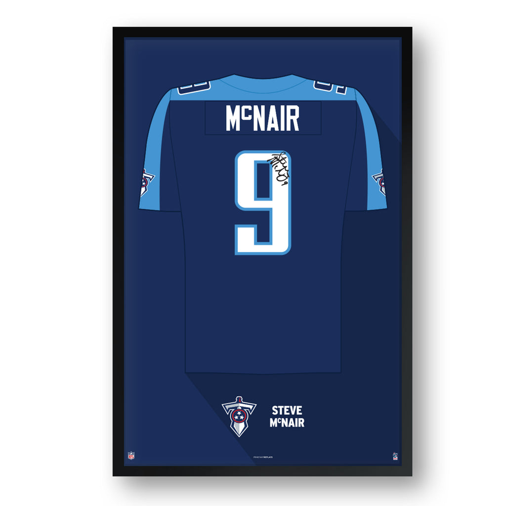 Tennessee TitansSteve McNair Jersey Print