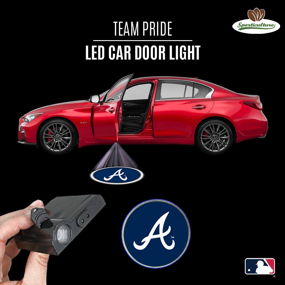 Atlanta Braves - Team Pride LED Car Door Light - For The Deep