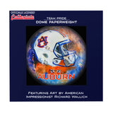 Auburn Tigers<br>Glass Dome Paperweight