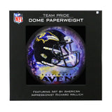 Baltimore Ravens<br>Glass Dome Paperweight