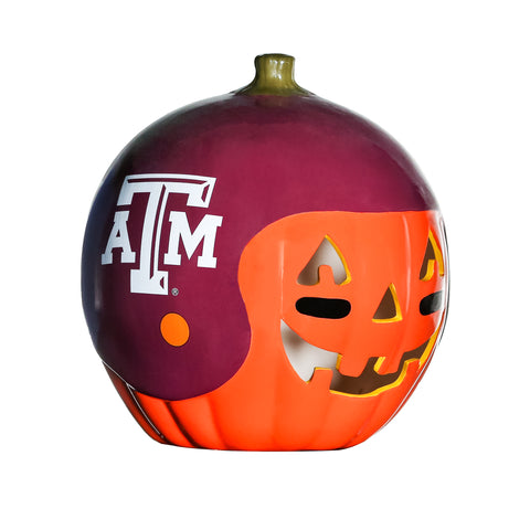 Texas A&M Aggies<br>Ceramic Pumpkin Helmet