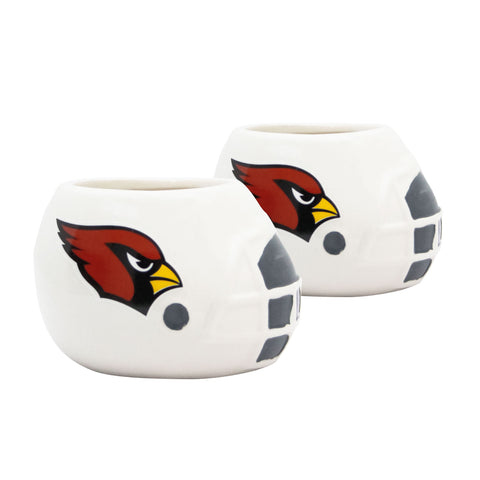 Arizona Cardinals - Ceramic Helmet Planter – Empty Planter - Pack Of Two