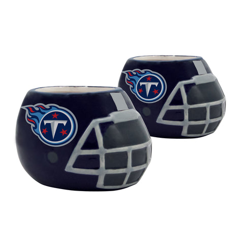 Tennessee Titans<br>Ceramic Helmet Planter (Empty) - 2 Pack