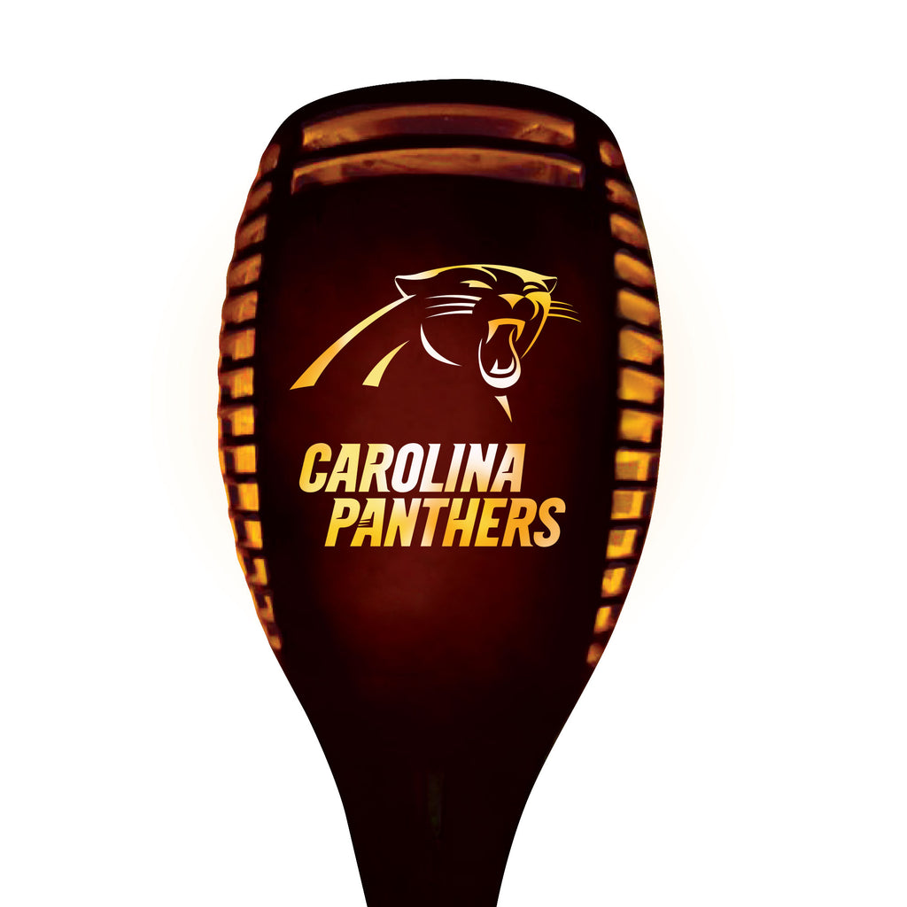 Carolina Panthers Metal Garden Art Helmet Spike