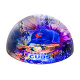 Chicago Cubs<br>Glass Dome Paperweight