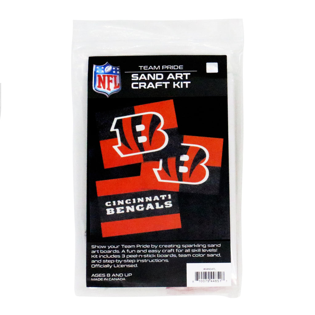 Sporticulture 5 x 7 NFL Cincinnati Bengals Sand Art Kit