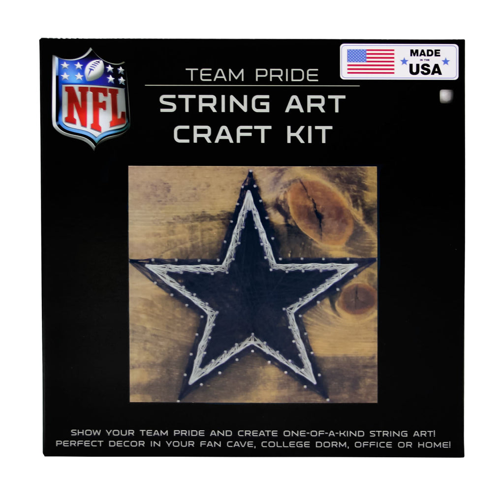 Dallas CowboysString Art Craft Kit - For The Deep Rooted Fan! – Sporticulture