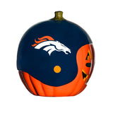 Denver Broncos<br>Ceramic Pumpkin Helmet
