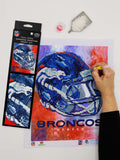 Denver Broncos<br>Diamond Painting Craft Kit