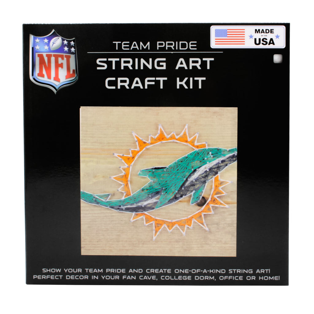 Sporticulture NFL Miami Dolphins String Art Kit