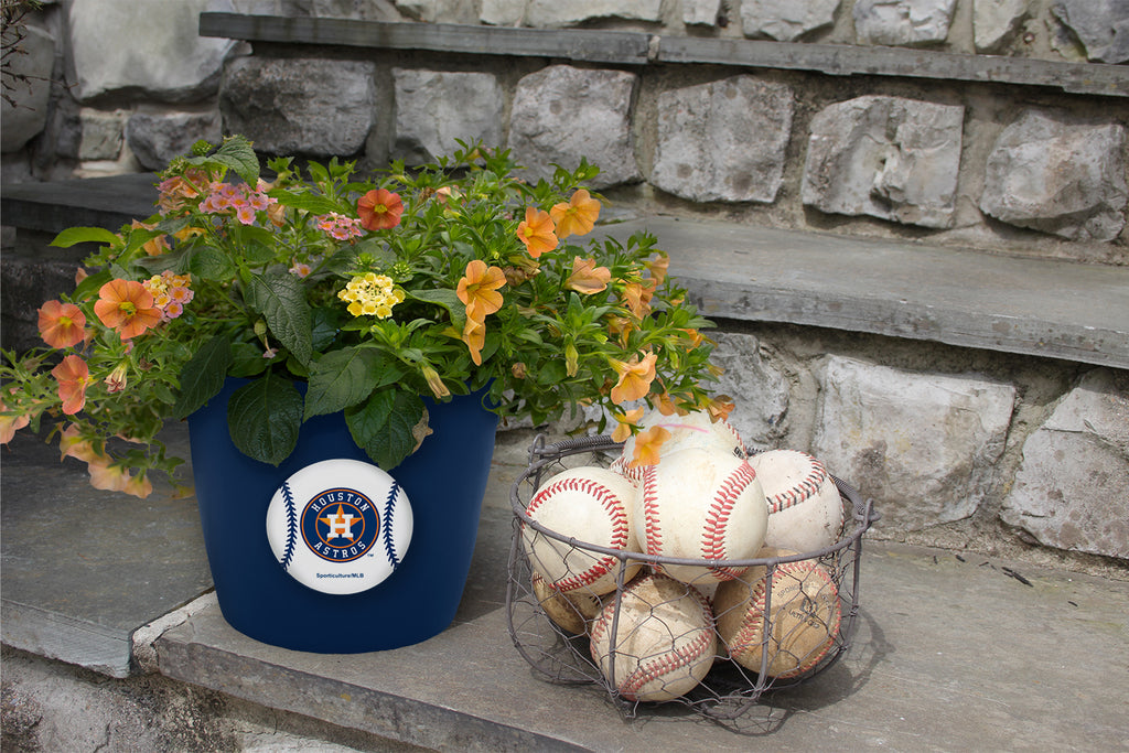 plant pots houston Houston AstrosButton Pot - 2 Pack