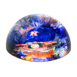 Houston Astros<br>Glass Dome Paperweight