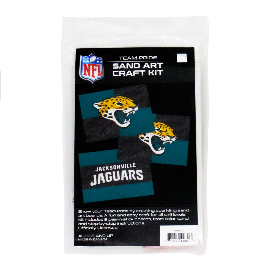 Jacksonville Jaguars Team Pride Scratch Art Craft Kit