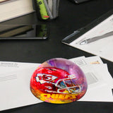Kansas City Chiefs<br>Glass Dome Paperweight