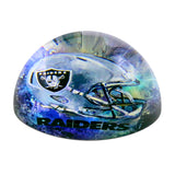 Las Vegas Raiders<br>Glass Dome Paperweight