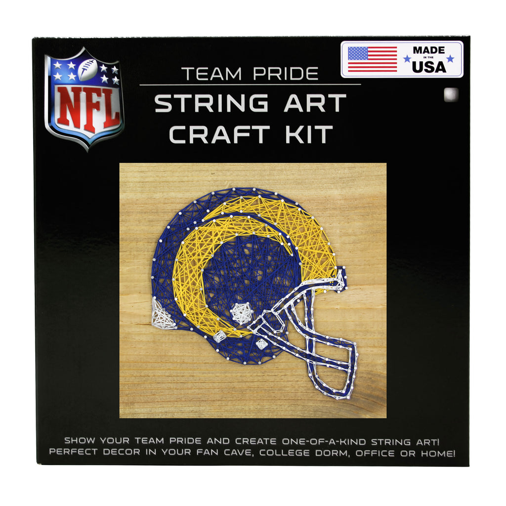 Los Angeles RamsString Art Craft Kit - For The Deep Rooted Fan