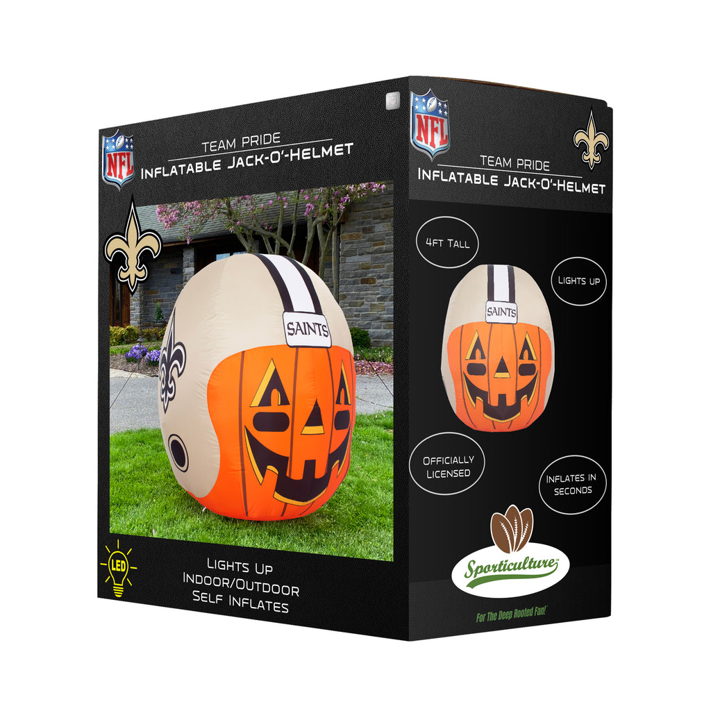 Sporticulture New Orleans Saints Inflatable Jack-O' Helmet