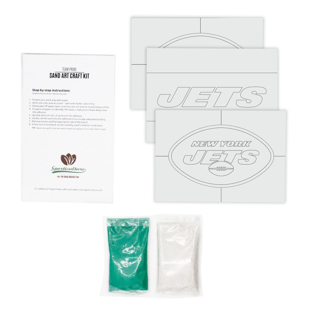 New York Jets Scratch Art Craft Kit - For The Deep Rooted Fan! –  Sporticulture