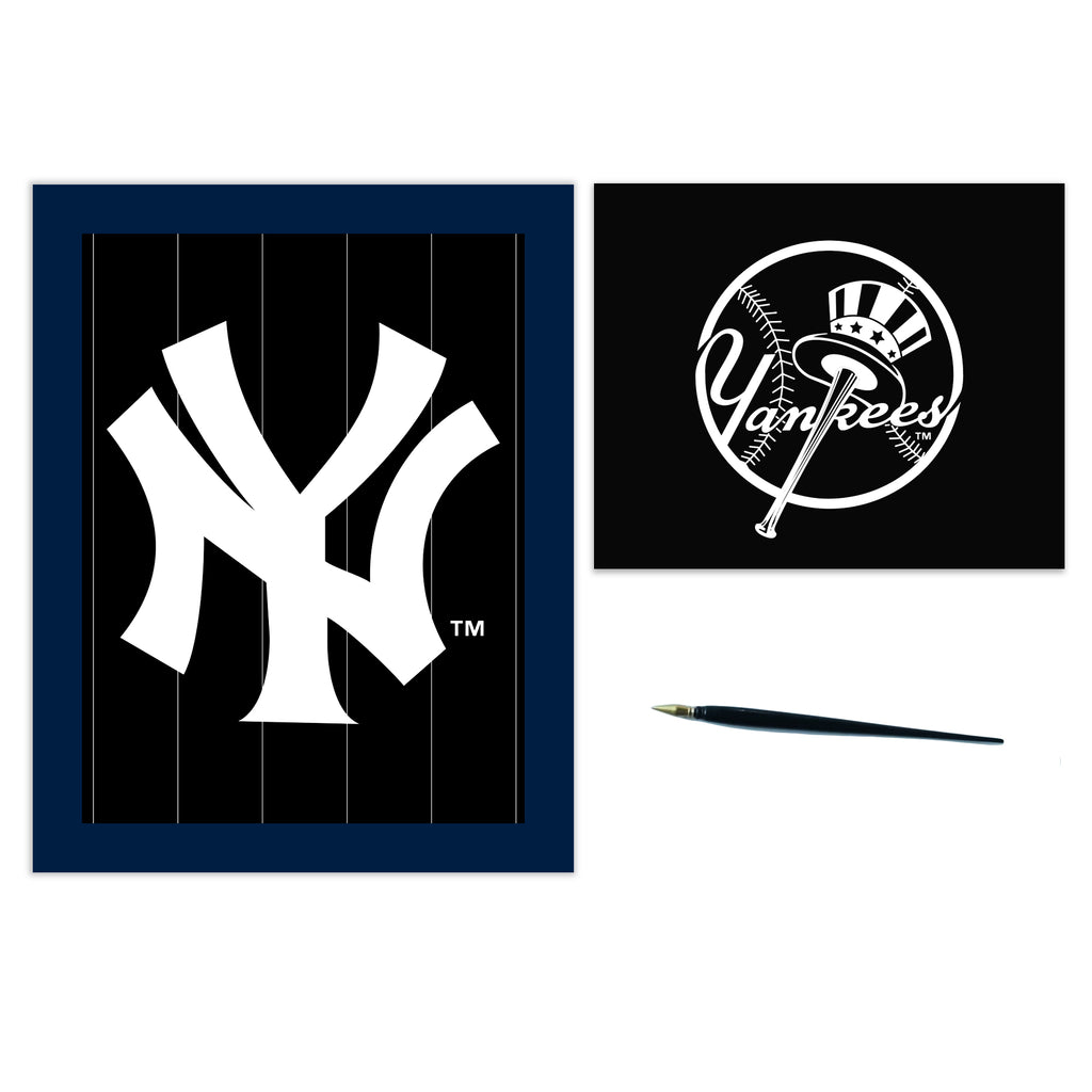 New York YankeesScratch Art Craft Kit - For The Deep Rooted Fan! –  Sporticulture