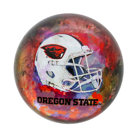 Oregon State Beavers<br>Glass Dome Paperweight