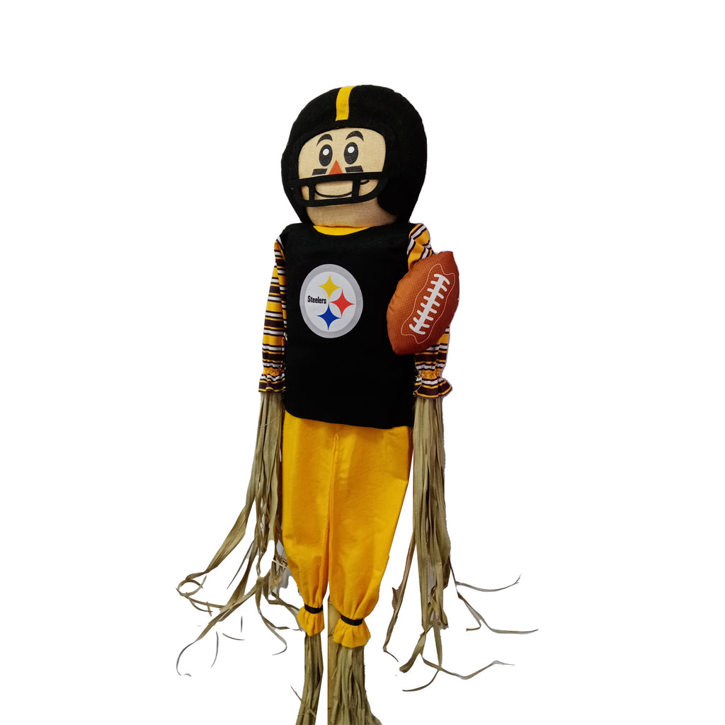 Pittsburgh Steelers Metal Garden Art Helmet Spike