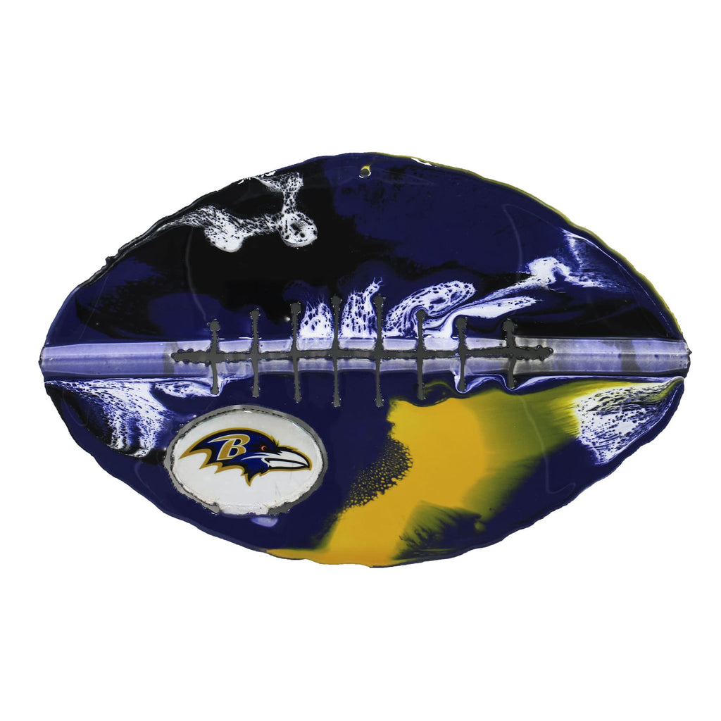 Baltimore Ravens Metal Garden Art Helmet Spike