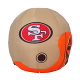 San Francisco 49ers<br>Inflatable Jack-O’-Helmet