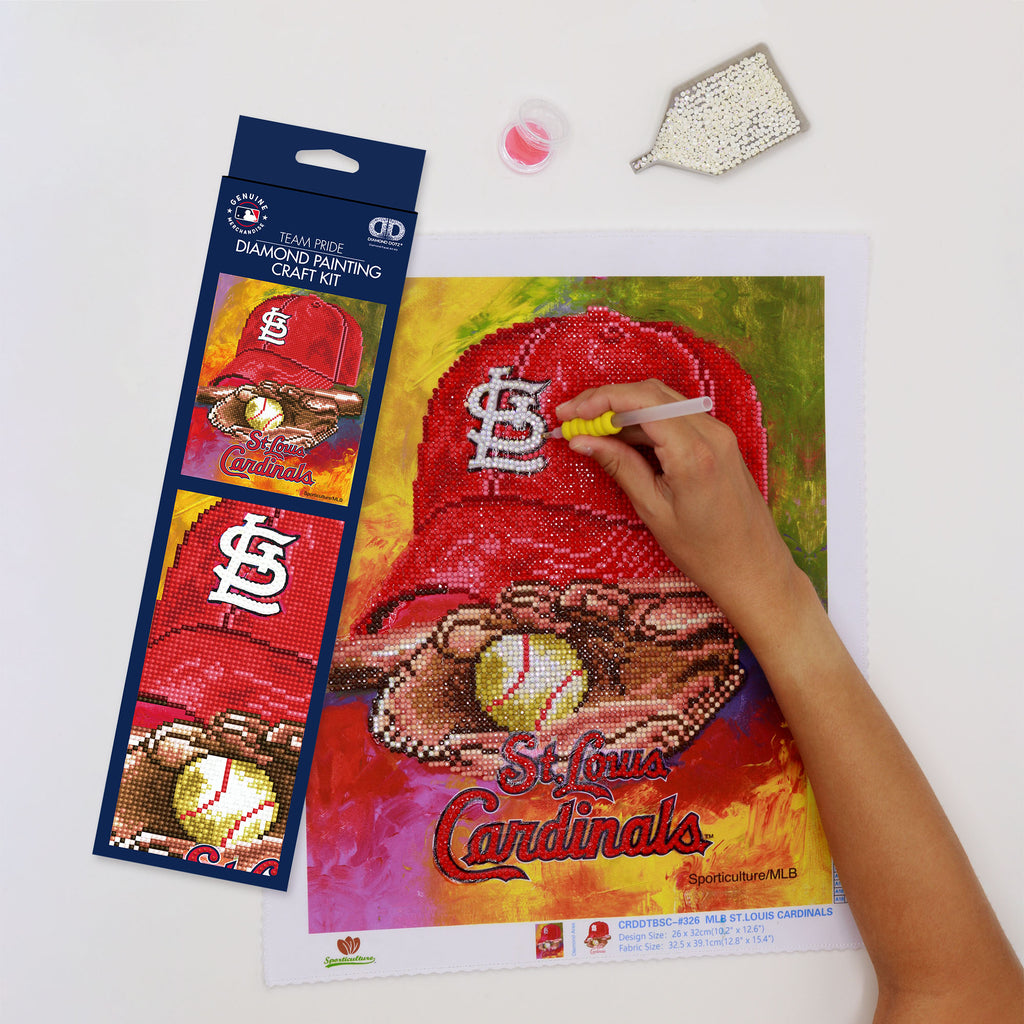 Sporticulture St. Louis Cardinals Diamond Art Craft Kit