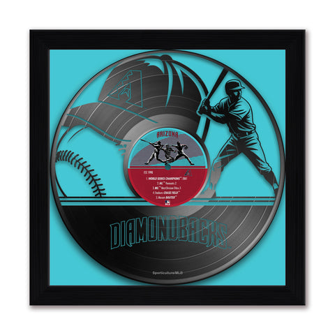 Arizona Diamondbacks<br>Vinyl Record Print