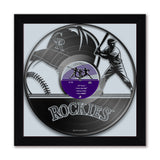 Colorado Rockies<br>Vinyl Record Print