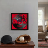 Cincinnati Reds<br>Vinyl Record Print