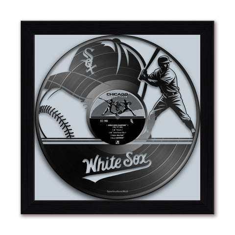 Chicago White Sox<br>Vinyl Record Print
