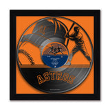 Houston Astros<br>Vinyl Record Print